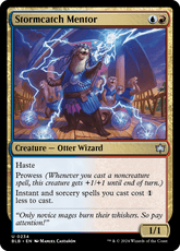 Mentor Pegatormenta / Stormcatch Mentor - Magic: The Gathering - MoxLand
